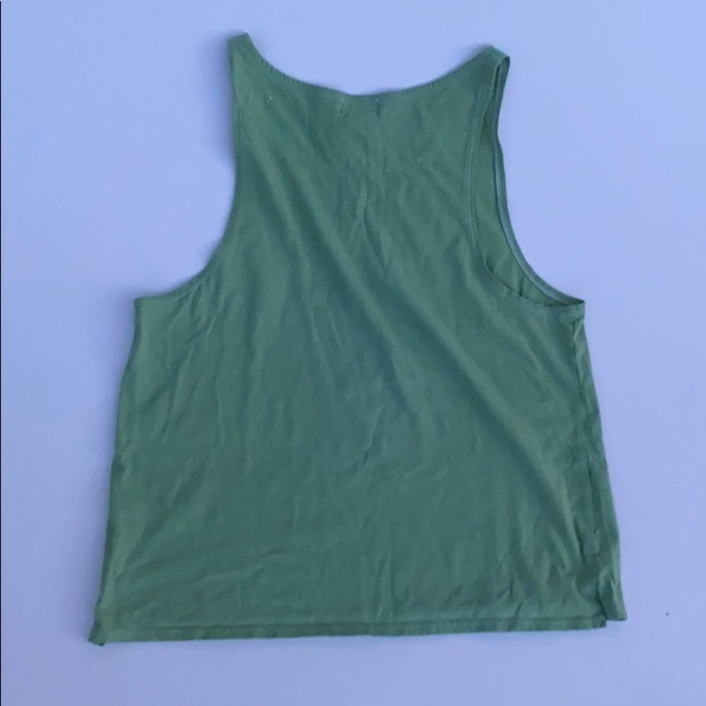 WetSeal Green Best Friends tank - Picture 9 of 10